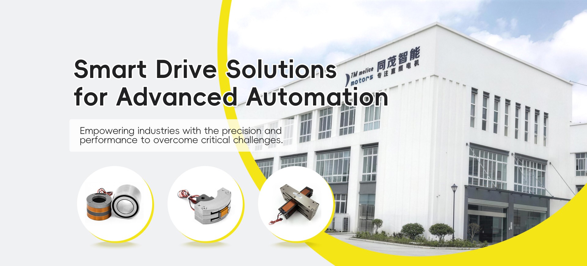 Smart Drive SolutionsTM melicemotors for Advanced Automation